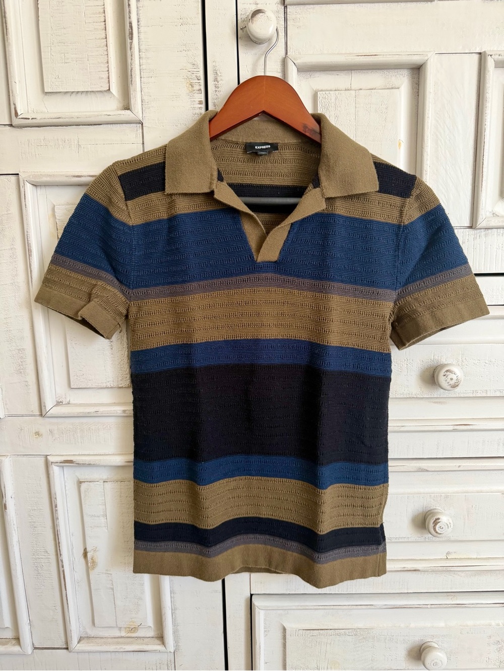Express crochet, sweater polo
